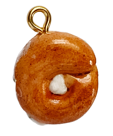 Plain Bagel Charm