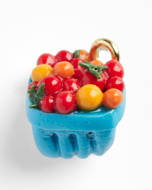 Tomato Basket Charm