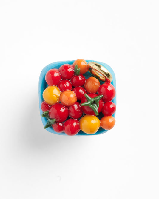 Tomato Basket Charm